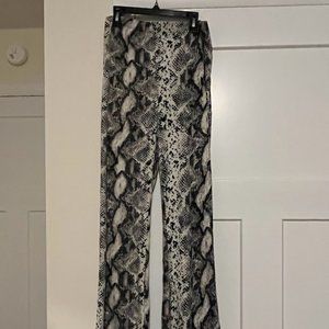 Good Luck Gem Snake Print pants